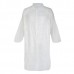 Престилка за посетител с копчета-цвят бял